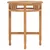 Produktbild 2 för Cafébord Ø60x60 cm massiv teak