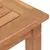 Produktbild 3 för Trädgårdsbord 85x85x75 cm massiv teak