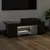 Produktbild 5 för TV-bänk med LED-belysning svart högglans 90x39x30 cm