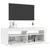 Produktbild 7 för TV-bänk med LED-belysning vit högglans 120x35x40 cm