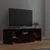 Produktbild 11 för TV-bänk med LED-belysning svart 120x35x40 cm