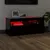 Produktbild 5 för TV-bänk med LED-belysning svart 90x35x40 cm