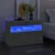 Produktbild 7 för TV-bänk med LED-belysning betonggrå 60x35x40 cm