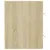 Produktbild 5 för Tvättställsskåp sonoma-ek 80x38,5x48 cm spånskiva