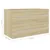 Produktbild 7 för Tvättställsskåp sonoma-ek 80x38,5x48 cm spånskiva