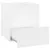 Produktbild 4 för Tvättställsskåp vit 41x38,5x45 cm konstruerat trä