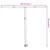 Produktbild 10 för Markisstolpar set vit 300x245 cm järn 
