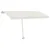 Produktbild 8 för Markisstolpar set vit 450x245 cm järn 