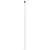Produktbild 4 för Markisstolpar set vit 450x245 cm järn 