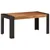 Produktbild 7 för Matbord 160x80x76 cm massivt mangoträ