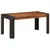 Produktbild 8 för Matbord 160x80x76 cm massivt mangoträ