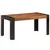 Produktbild 9 för Matbord 160x80x76 cm massivt mangoträ