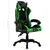 Produktbild 11 för Gamingstol med RGB LED-lampor grön och svart konstläder