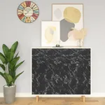 Dekorplast svart sten 500x90 cm PVC