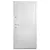 Produktbild 2 för Ytterdörr aluminium vit 90x200 cm