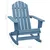 Produktbild 6 för Gungstol adirondack massivt granträ blå