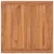 Produktbild 4 för Bataviabord 85x85x75 cm massiv teak