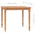 Produktbild 6 för Bataviabord 85x85x75 cm massiv teak