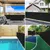 Produktbild 2 för Insynsskyddsnät antracit 1,2x25 m HDPE 75 g/m²