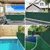 Produktbild 2 för Insynsskyddsnät grön 3,6x25 m HDPE 150 g/m² 