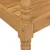 Produktbild 5 för Bataviabänk med beige dyna 120 cm massiv teak
