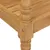 Produktbild 5 för Bataviabänk med vinröd dyna 120 cm massiv teak