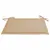 Produktbild 8 för Trädgårdsstolar med beige dynor 2 st massiv teak