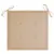 Produktbild 10 för Trädgårdsstolar med beige dynor 2 st massiv teak