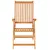 Produktbild 3 för Trädgårdsstolar med beige dynor 2 st massiv teak