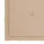 Produktbild 10 för Trädgårdsstolar med beige dynor 4 st massiv teak
