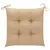 Produktbild 9 för Trädgårdsstolar med beige dynor 4 st massiv teak