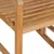 Produktbild 4 för Gungstol med taupe dyna massiv teak