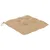 Produktbild 4 för Gungstol med beige dyna massiv teak