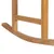 Produktbild 10 för Gungstol med beige dyna massiv teak