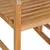 Produktbild 9 för Gungstol med ljusgrön dyna massiv teak