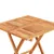 Produktbild 8 för Caféset 3 delar med taupe dynor massiv teak