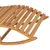 Produktbild 4 för vidaX Solsäng med dyna gungdesign massiv teak