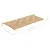 Produktbild 10 för Hopfällbar trädgårdsbänk med dyna 118 cm bambu