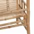 Produktbild 4 för Trädgårdsbänk med dyna 120 cm bambu
