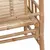 Produktbild 4 för Trädgårdsbänk med dyna 120 cm bambu
