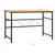 Produktbild 7 för Datorbord svart och ljus ek 105x55x72 cm MDF och metall 