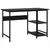 Produktbild 2 för Datorbord svart 105x55x72 cm MDF och metall