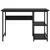 Produktbild 3 för Datorbord svart 105x55x72 cm MDF och metall