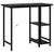 Produktbild 2 för Datorbord svart 80x40x72 cm MDF och metall