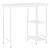 Produktbild 2 för Datorbord vit 80x40x72 cm MDF och metall