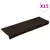 Produktbild 2 för Trappstegsmattor 15 st nålad 65x21x4 cm mörkbrun