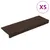 Produktbild 2 för Trappstegsmattor 15 st nålad 65x21x4 cm brun