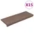 Produktbild 2 för Trappstegsmattor 15 st 65x21x4 cm brun
