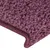 Produktbild 5 för Trappstegsmattor 15 st 65x21x4 cm mörklila