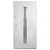 Produktbild 2 för Ytterdörr aluminium vit 90x200 cm